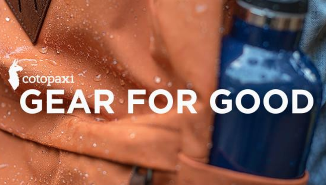 Cotopaxi Gear for Good